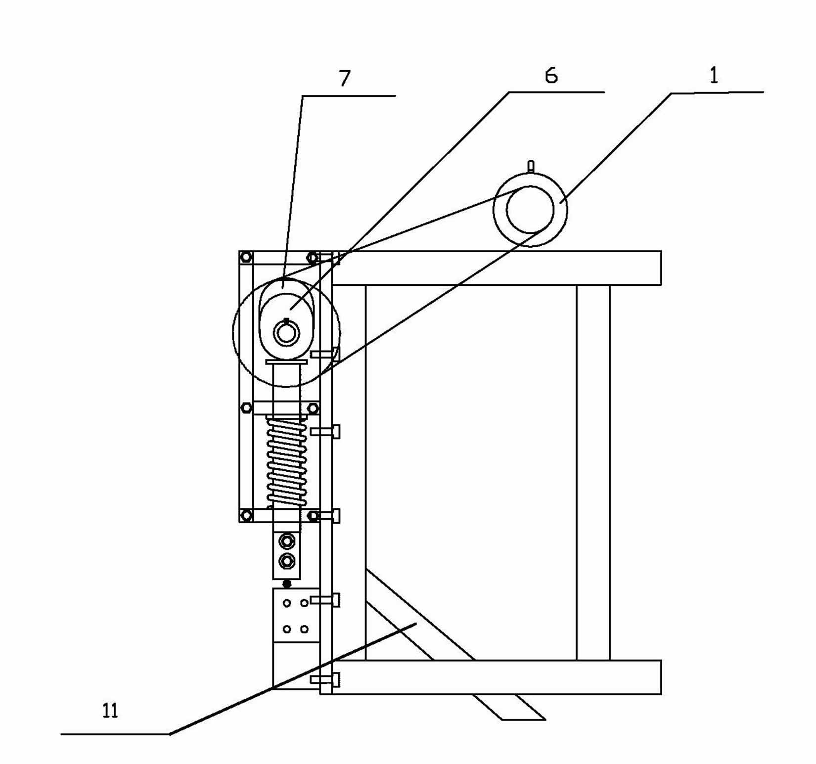 Straightening, shearing and bending machine for steel bars