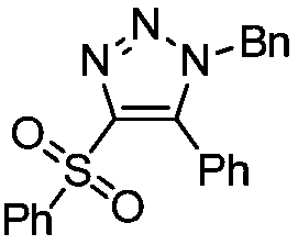 Novel method for preparing 4-sulfonyl-1,4,5-tri-substituted 1,2,3-triazole