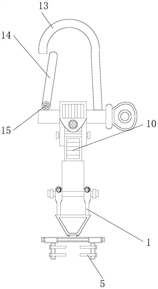 Steel wire rope installation structure for elevator