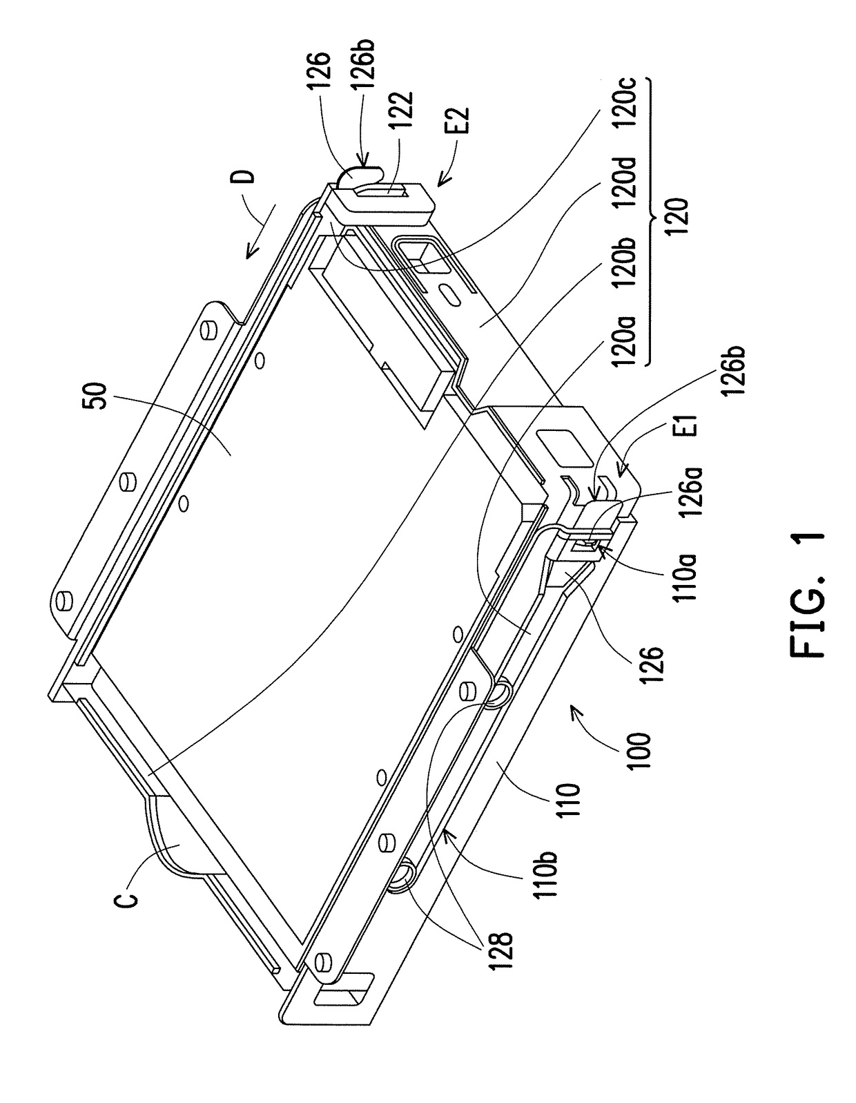 Holding structure and mounting structure