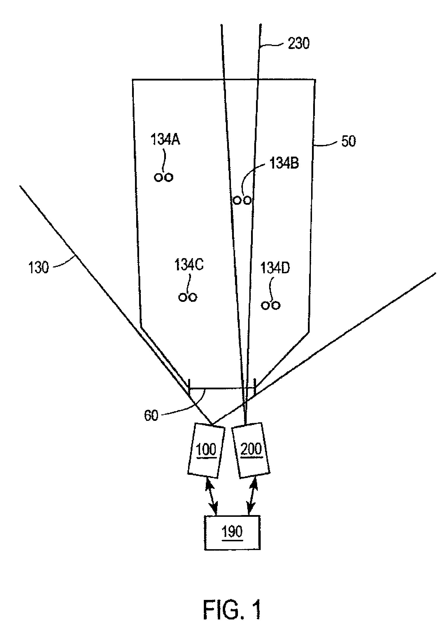 Iris imaging using reflection from the eye