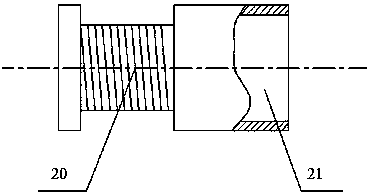 High-speed ejection device for steel ball