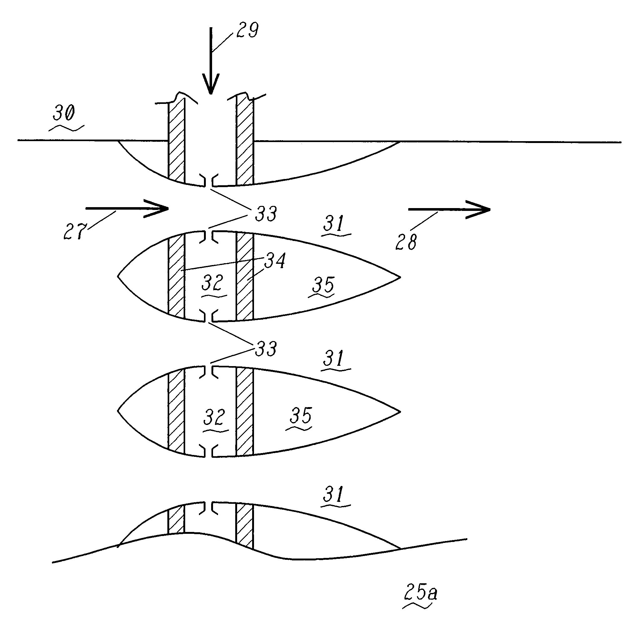 Intake silencer for gas turbines