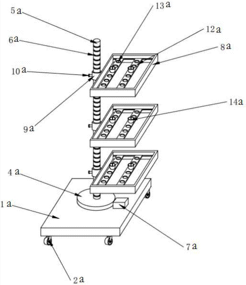 Method for quickly breeding tamarix chinensis in desert saline-alkali area