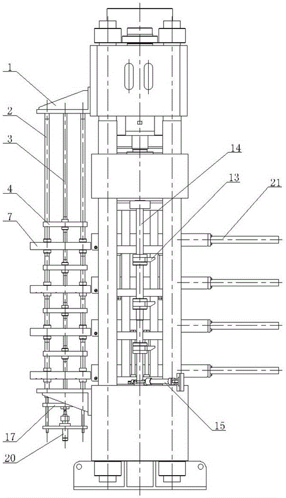 A multi-layer mold press