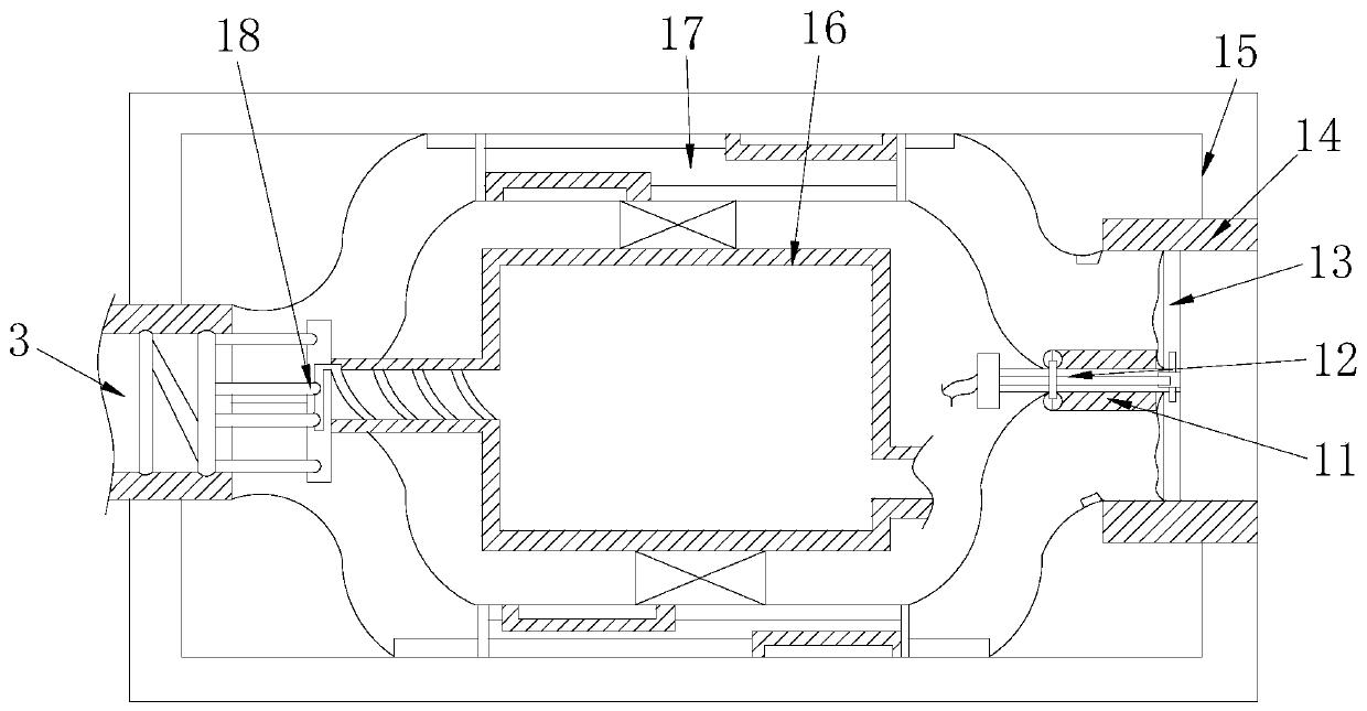 Formaldehyde neutralization, degradation and condensation purification treatment device of paint spraying exhaust gas in spray booth