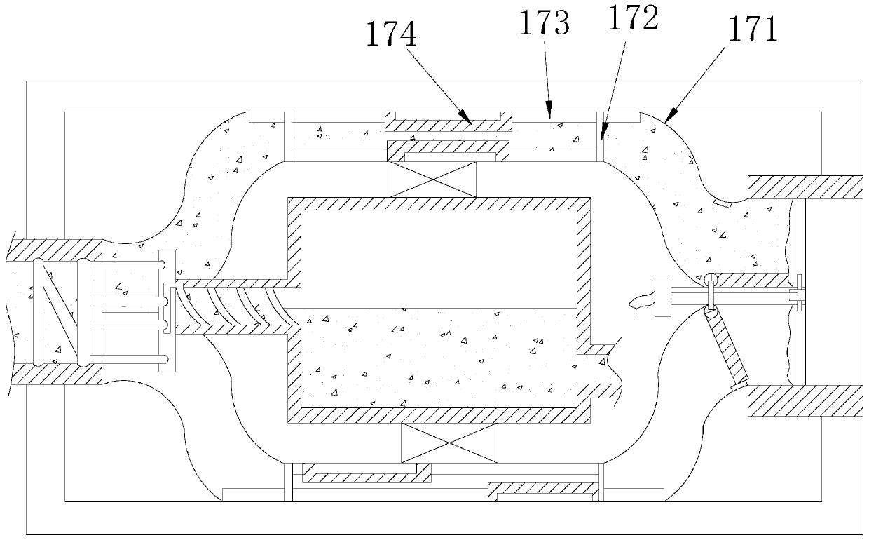 Formaldehyde neutralization, degradation and condensation purification treatment device of paint spraying exhaust gas in spray booth