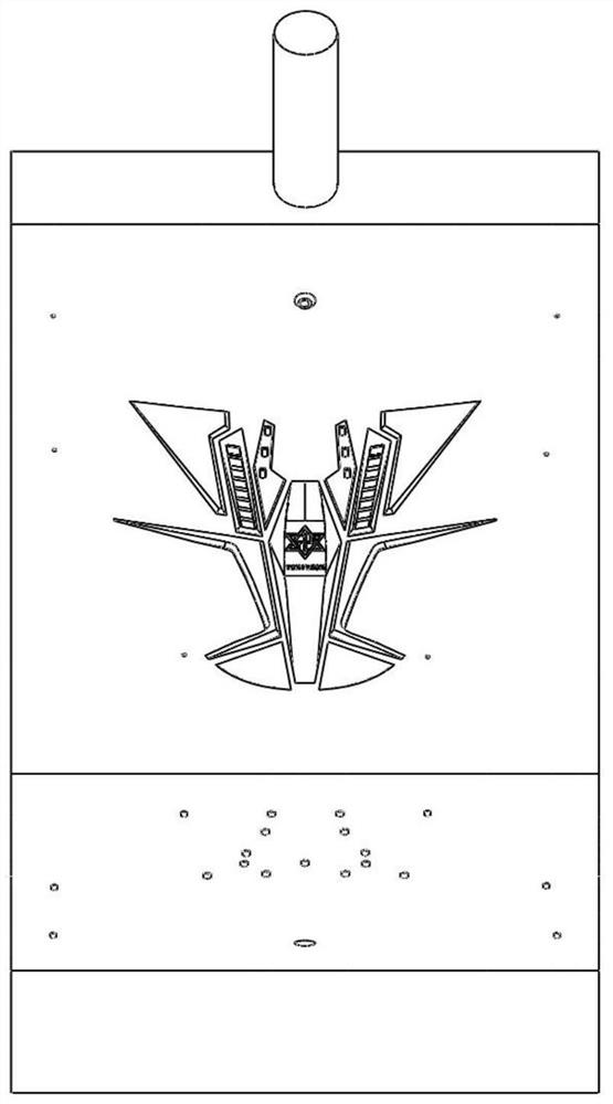 Embedded injection-molding placement method