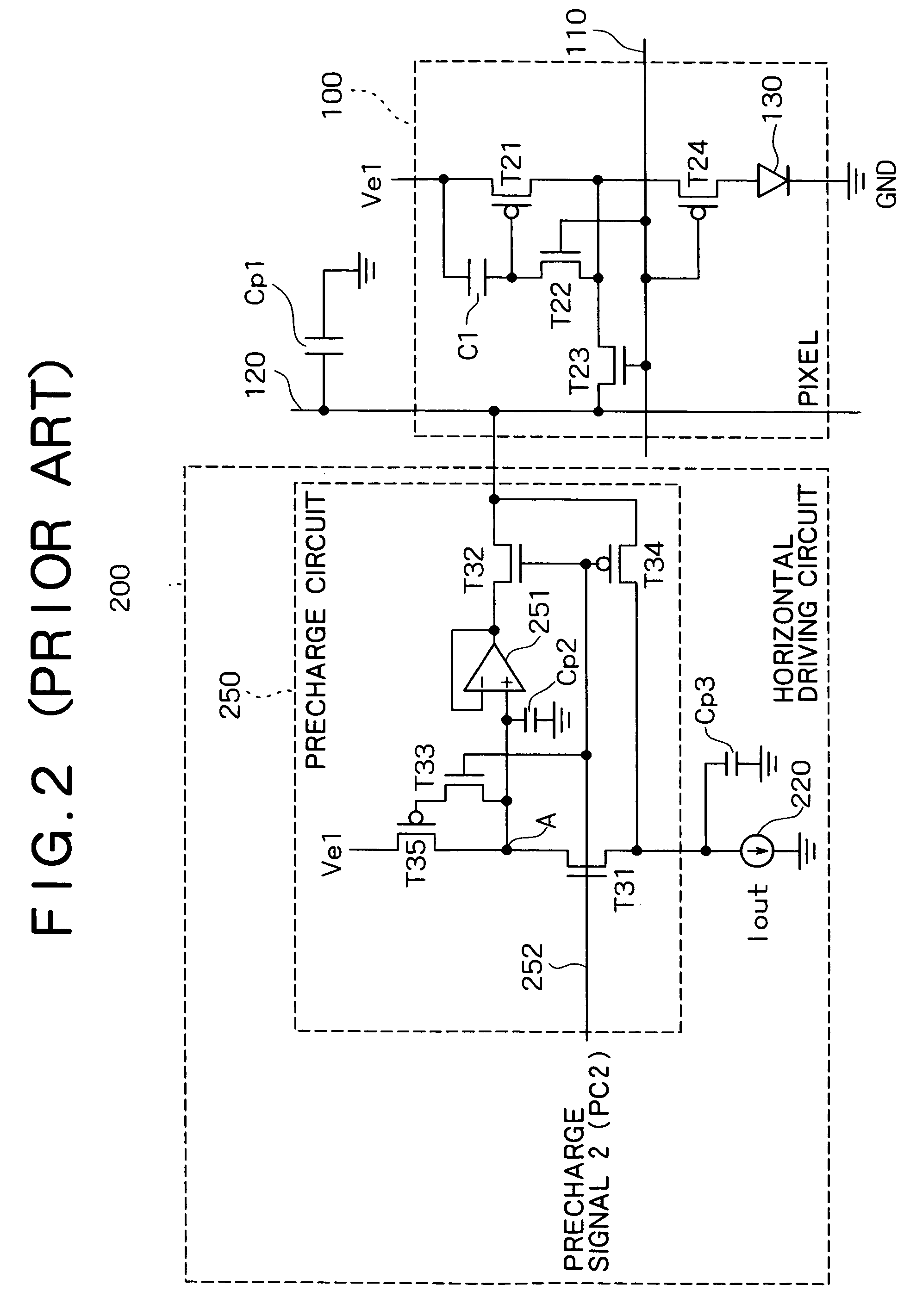 Driving circuit of current-driven device, current-driven apparatus, and method of driving the same