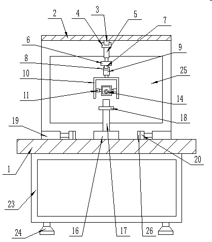 Mold part polishing device