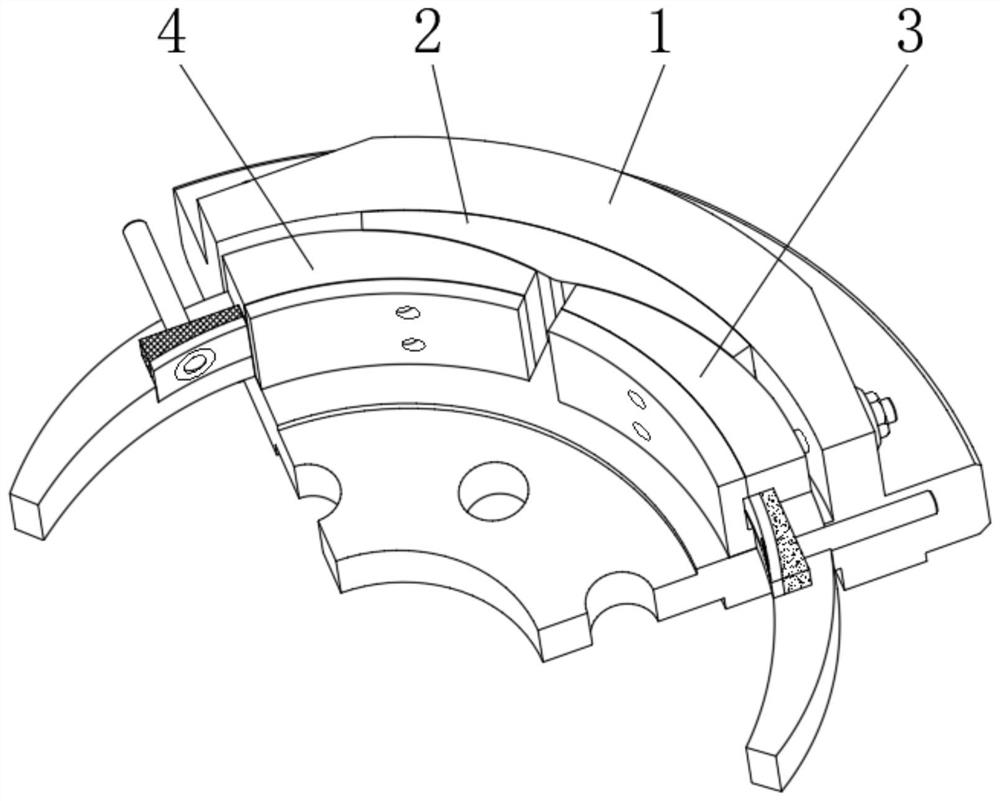 Brake drum disc structure based on drum brake