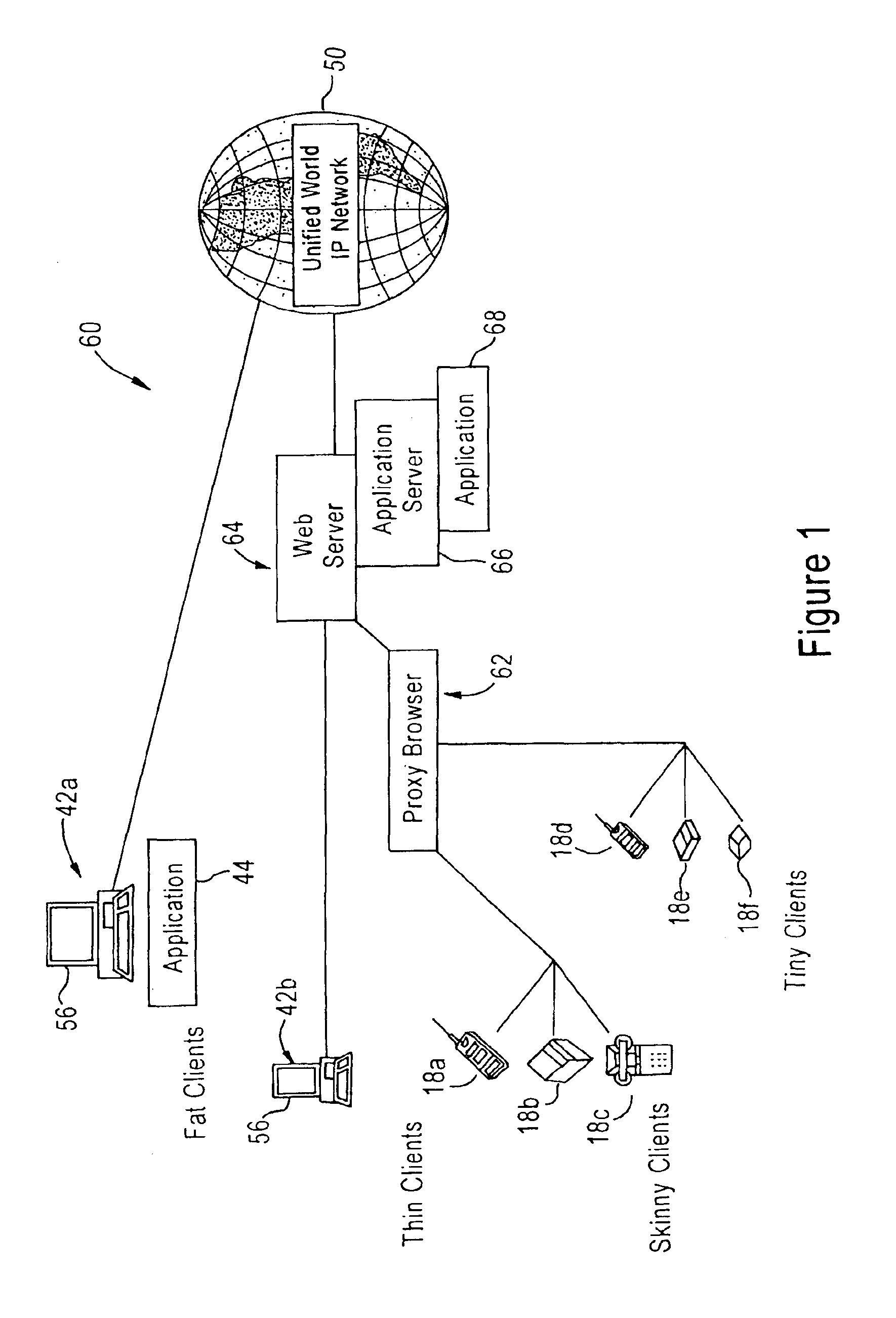 Application server providing personalized voice enabled web application services using extensible markup language documents