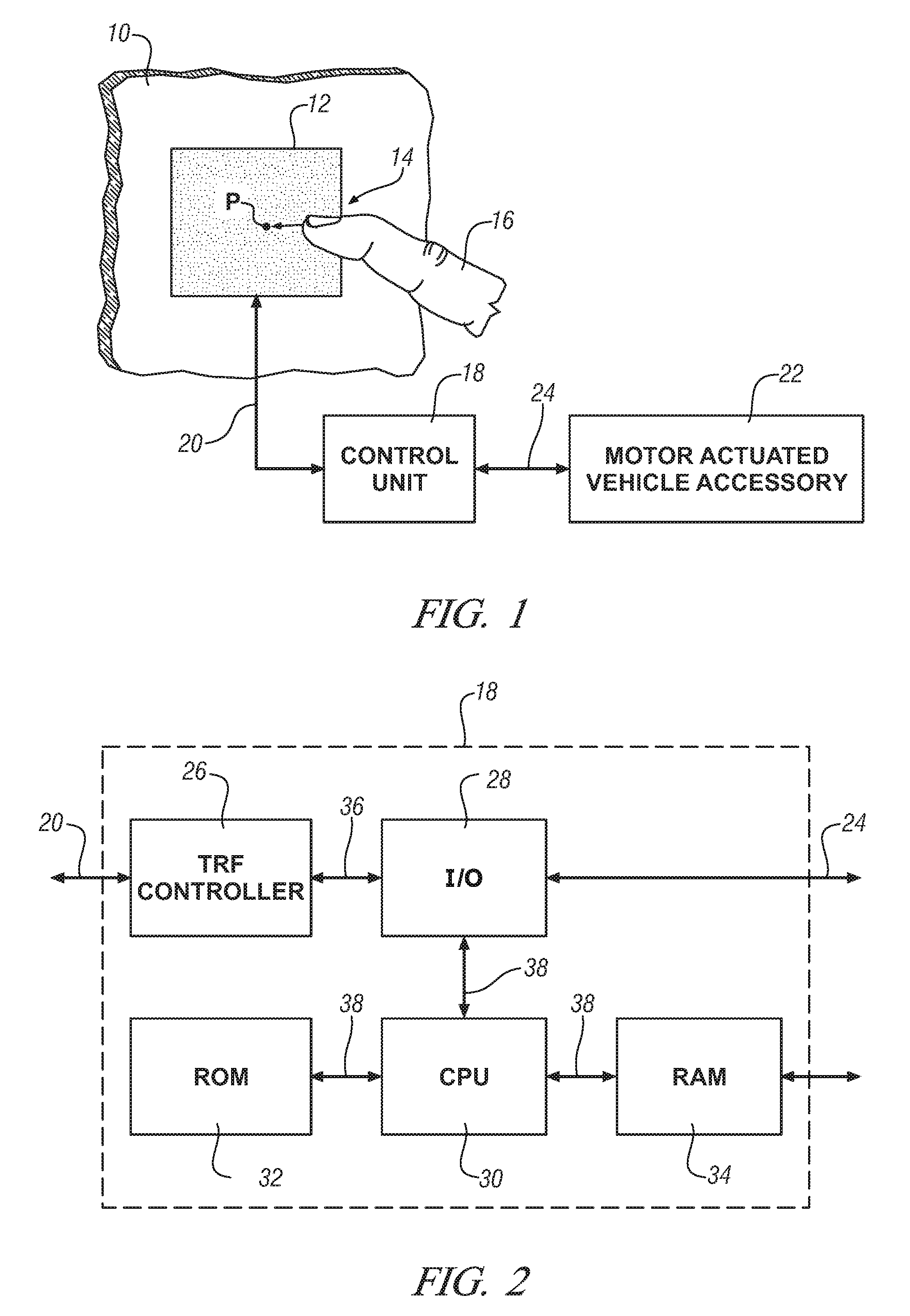 Method and apparatus for positioning a motor actuated vehicle accessory