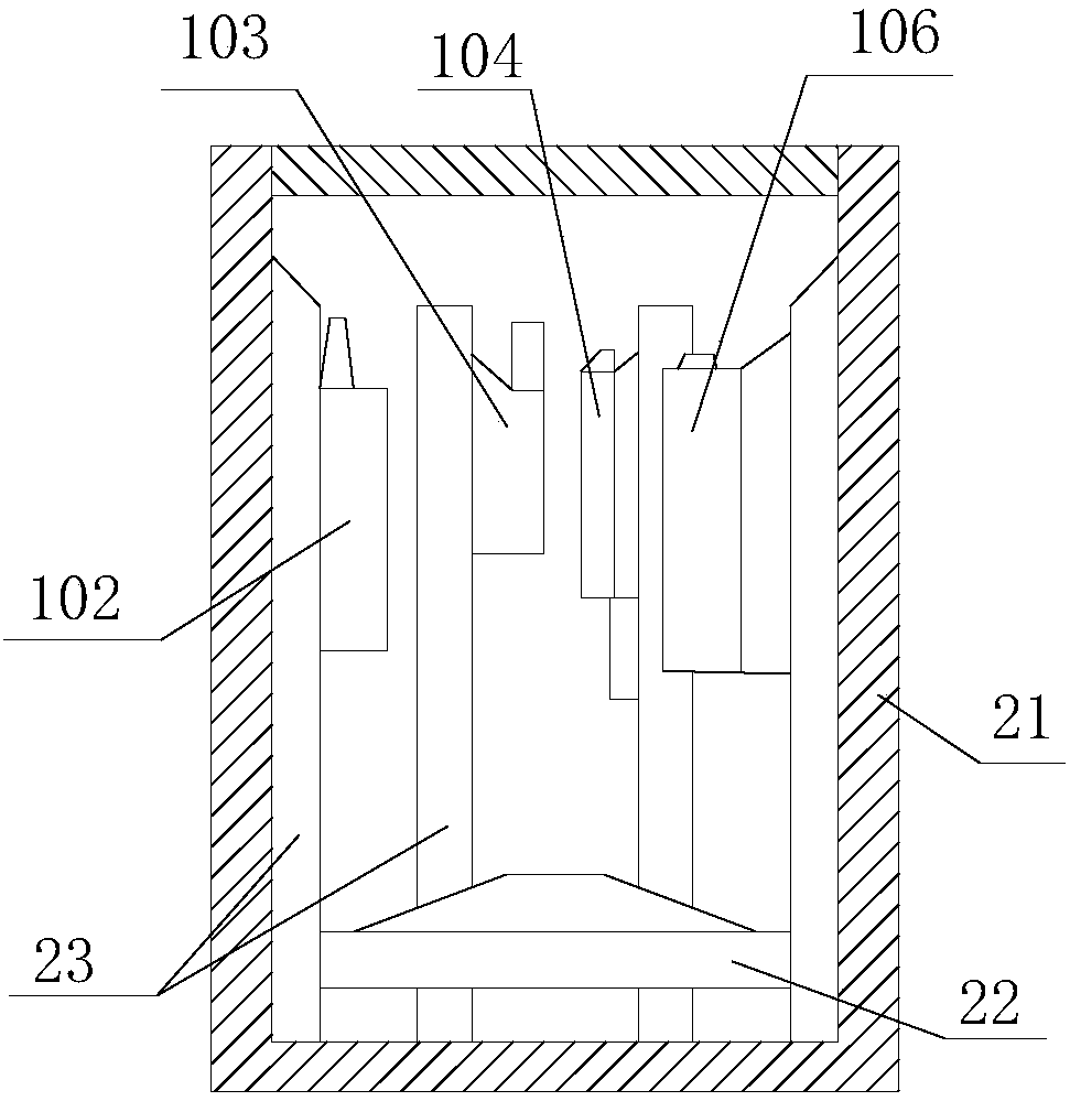 Emergency obstacle avoiding system for automatic driving automobile