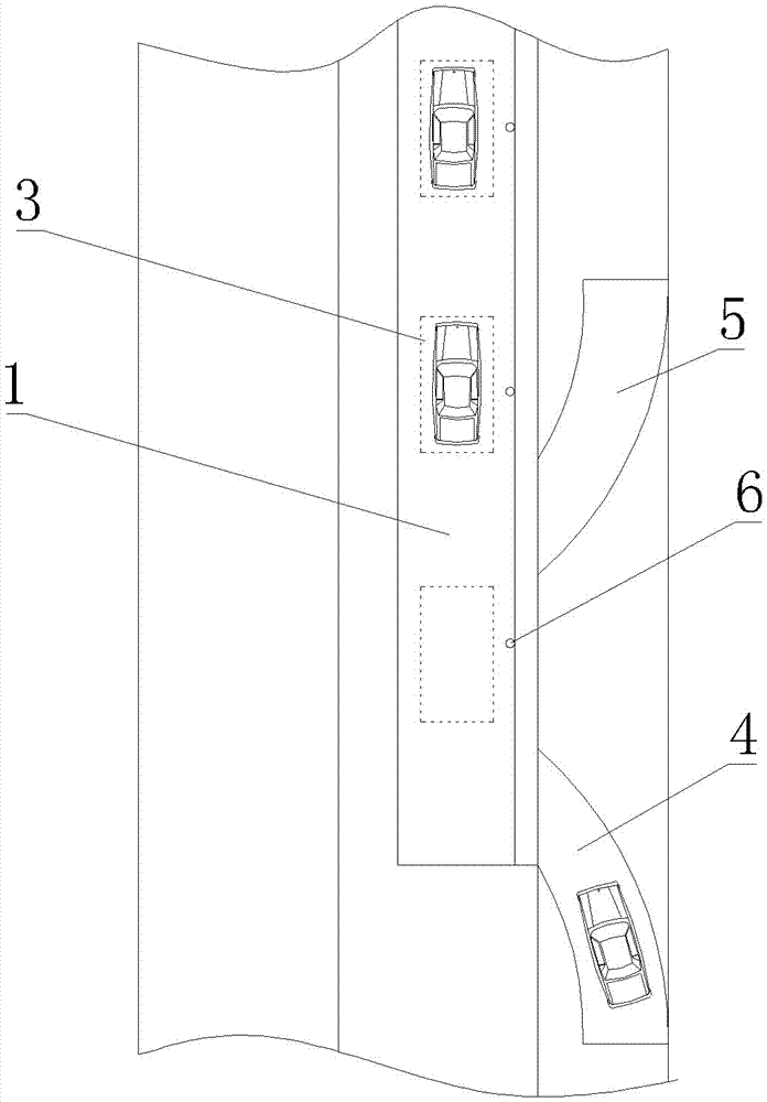 Roadside three-dimensional parking device