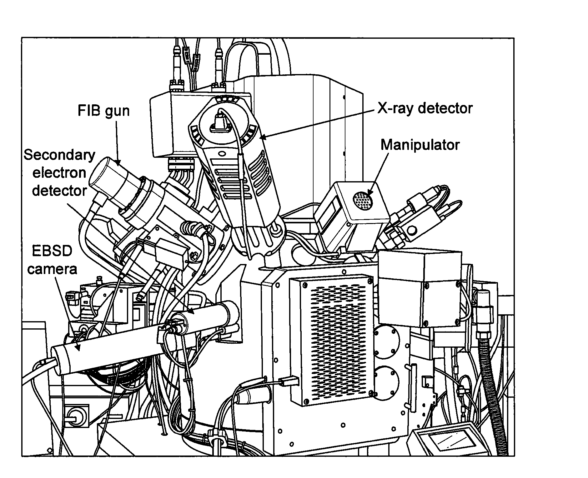 Method of performing electron diffraction pattern analysis upon a sample