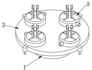 Limiting device used for thin-wall die casting