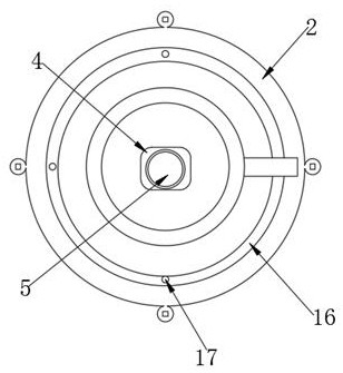 Limiting device used for thin-wall die casting