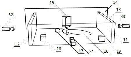 Electronic viewing interactive live-action system