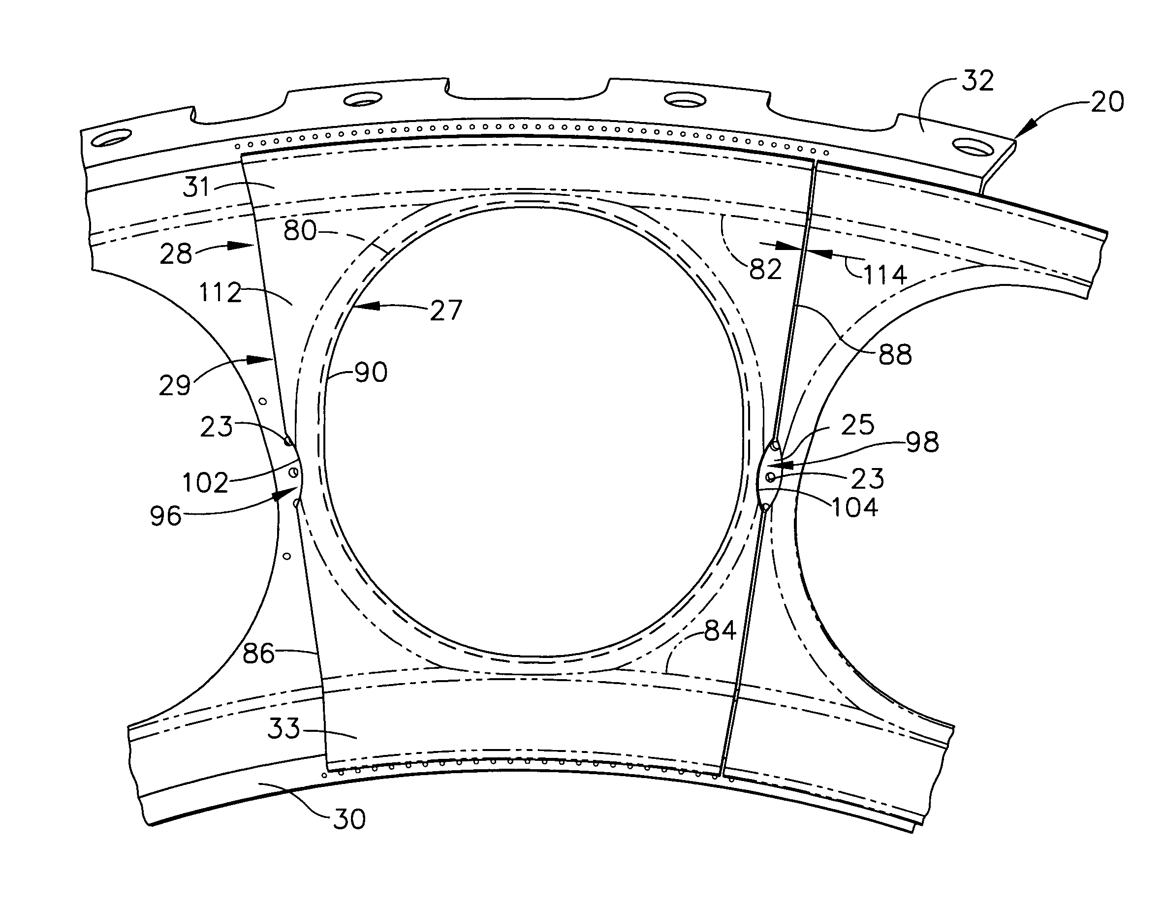 Combustor dome assembly of a gas turbine engine having improved deflector plates