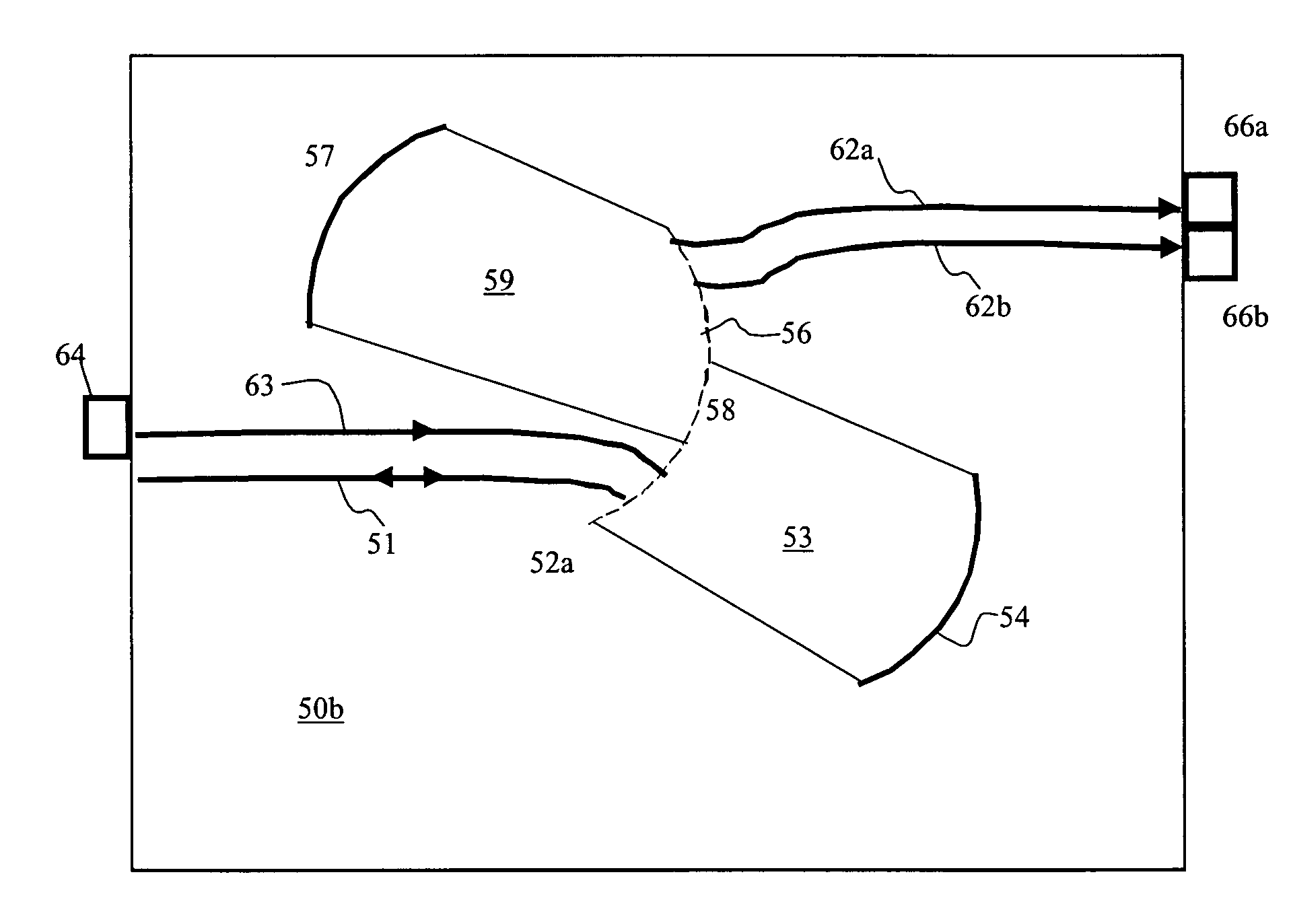 Double diffraction grating planar lightwave circuit