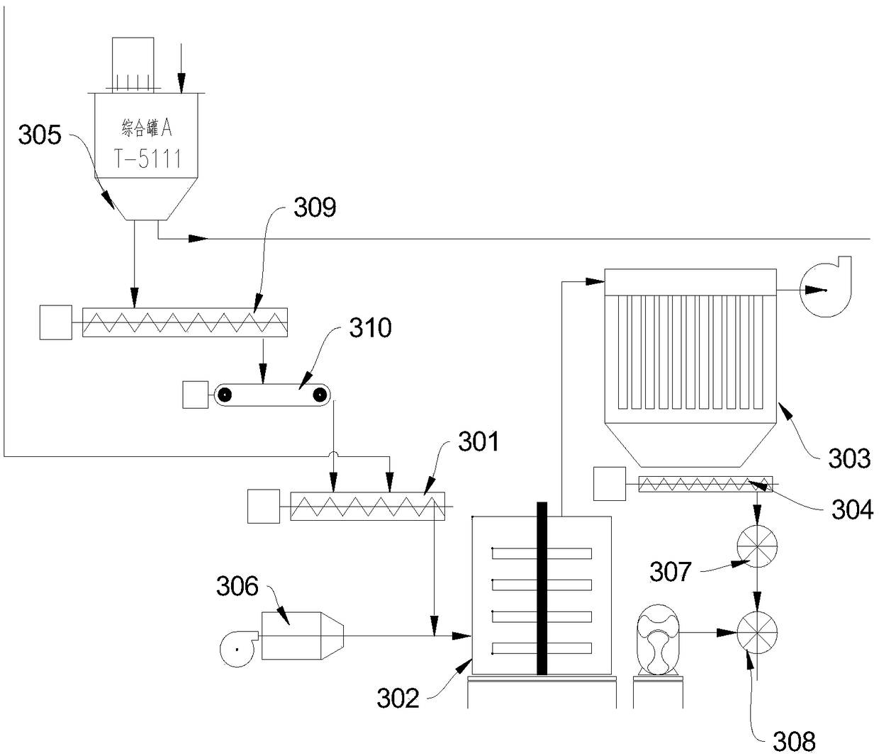 System and method for producing calcium carbonate dry powder