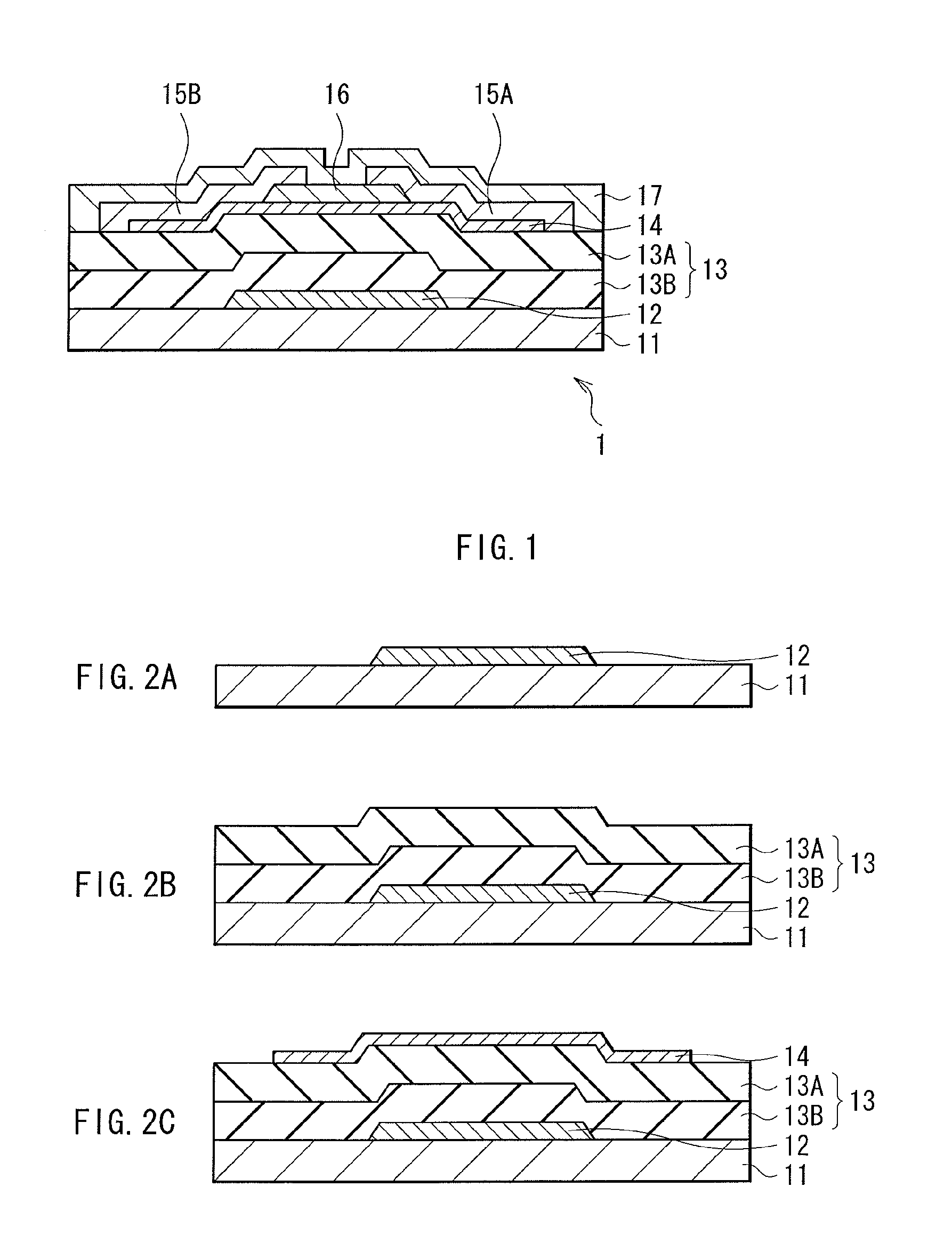 Thin film transistor, display device, and electronic device