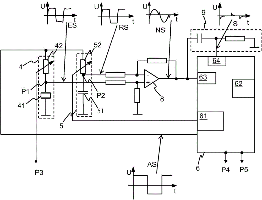 Device for determining and/or monitoring at least one process variable