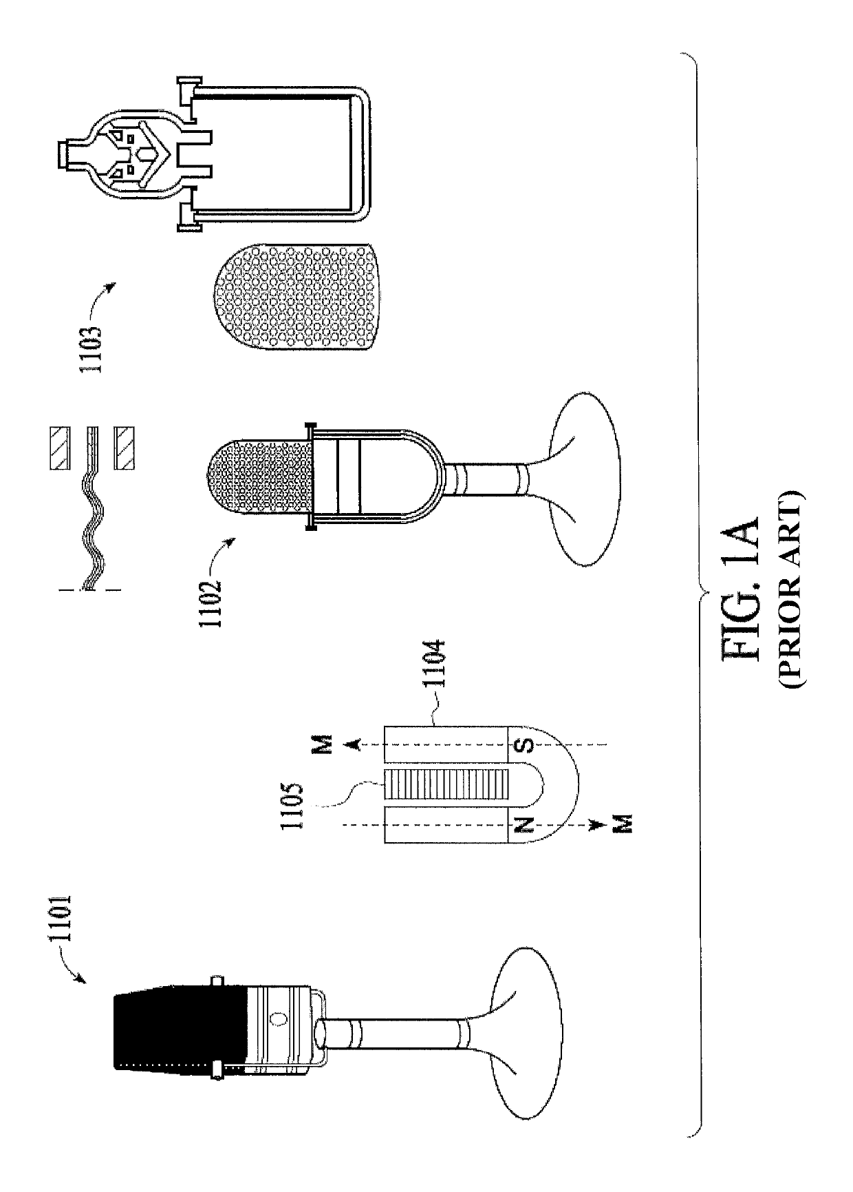 Ribbon array microphone