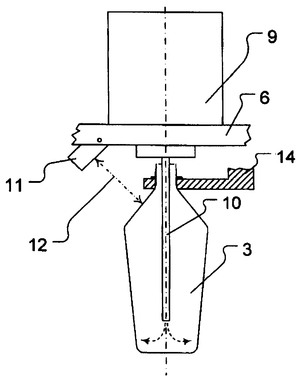 Procedure and apparatus for the treating containers such as plastic bottles in a bottle filling plant or containers in a container filling plant