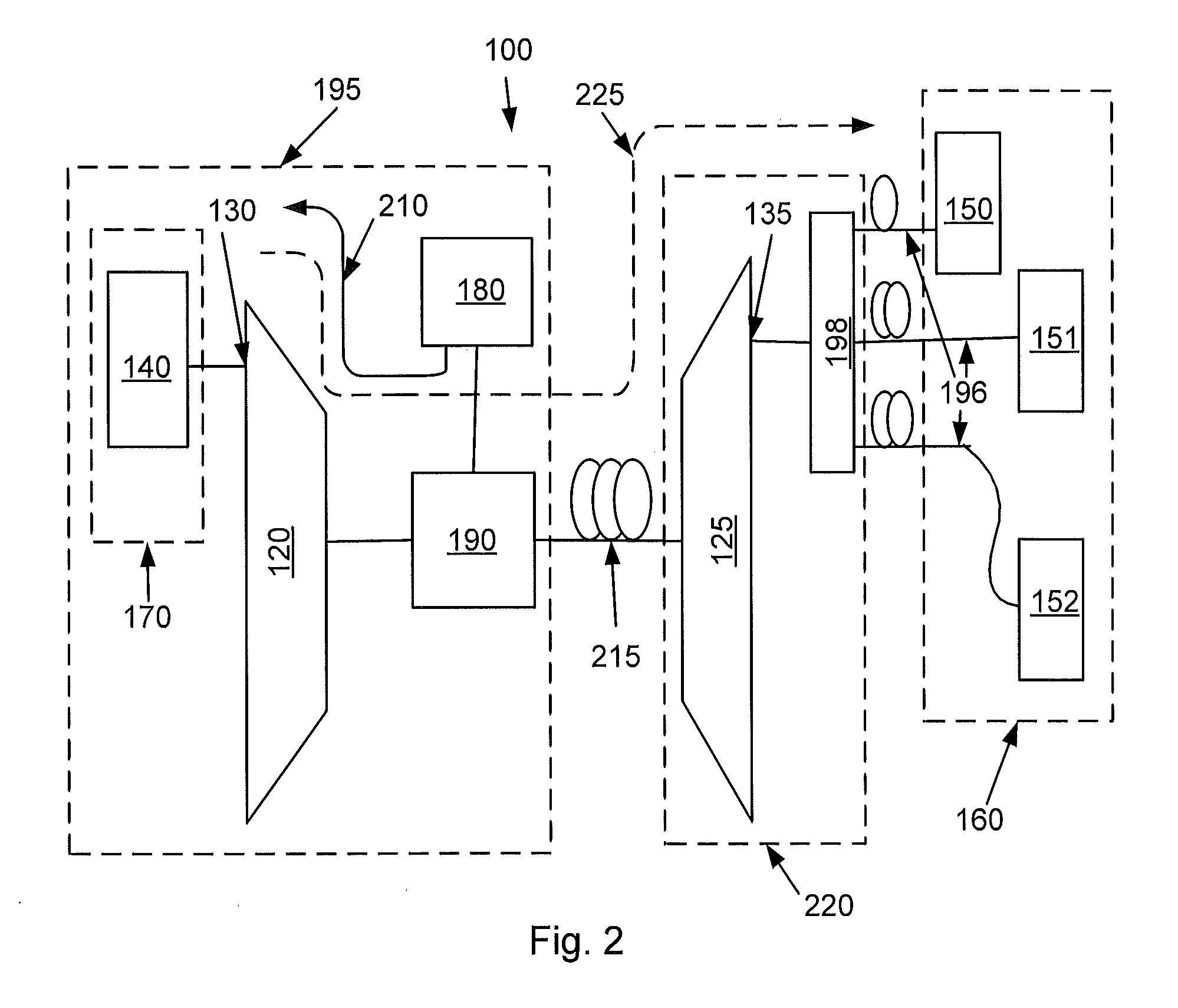 Method and arrangement for receiving an optical input signal and transmitting an optical output signal