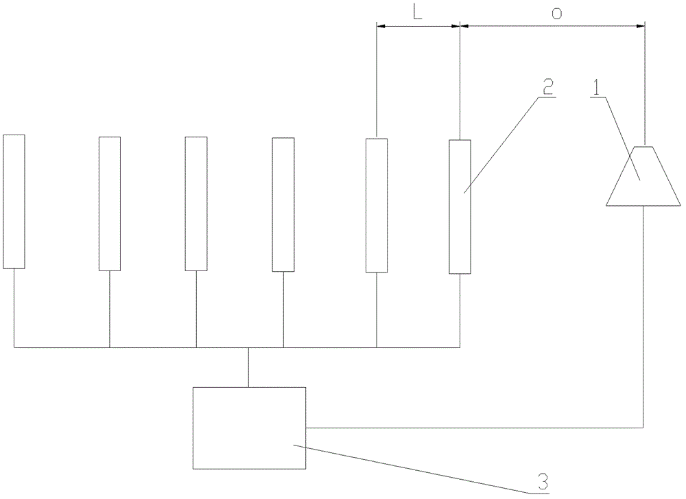 Tunnel roof two-dimensional seismic exploration method and system