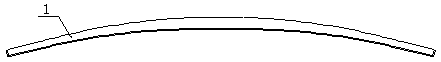 Process for high-efficiency molding of composite plate spring