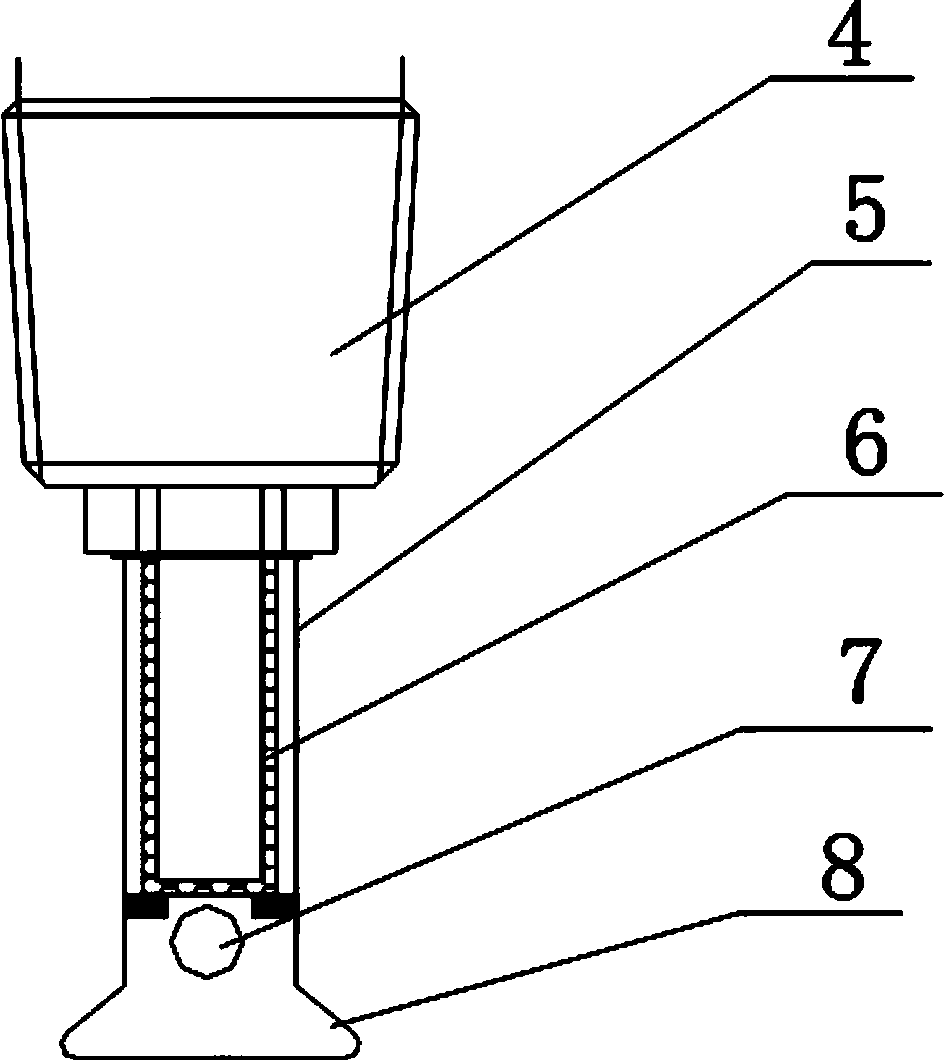 Container valve for driving gas cylinder set of carbon dioxide fire extinguishing system