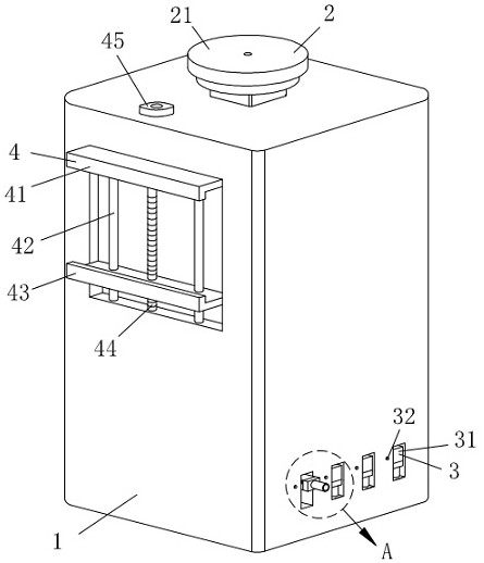 Lubricating oil tank for textile machine