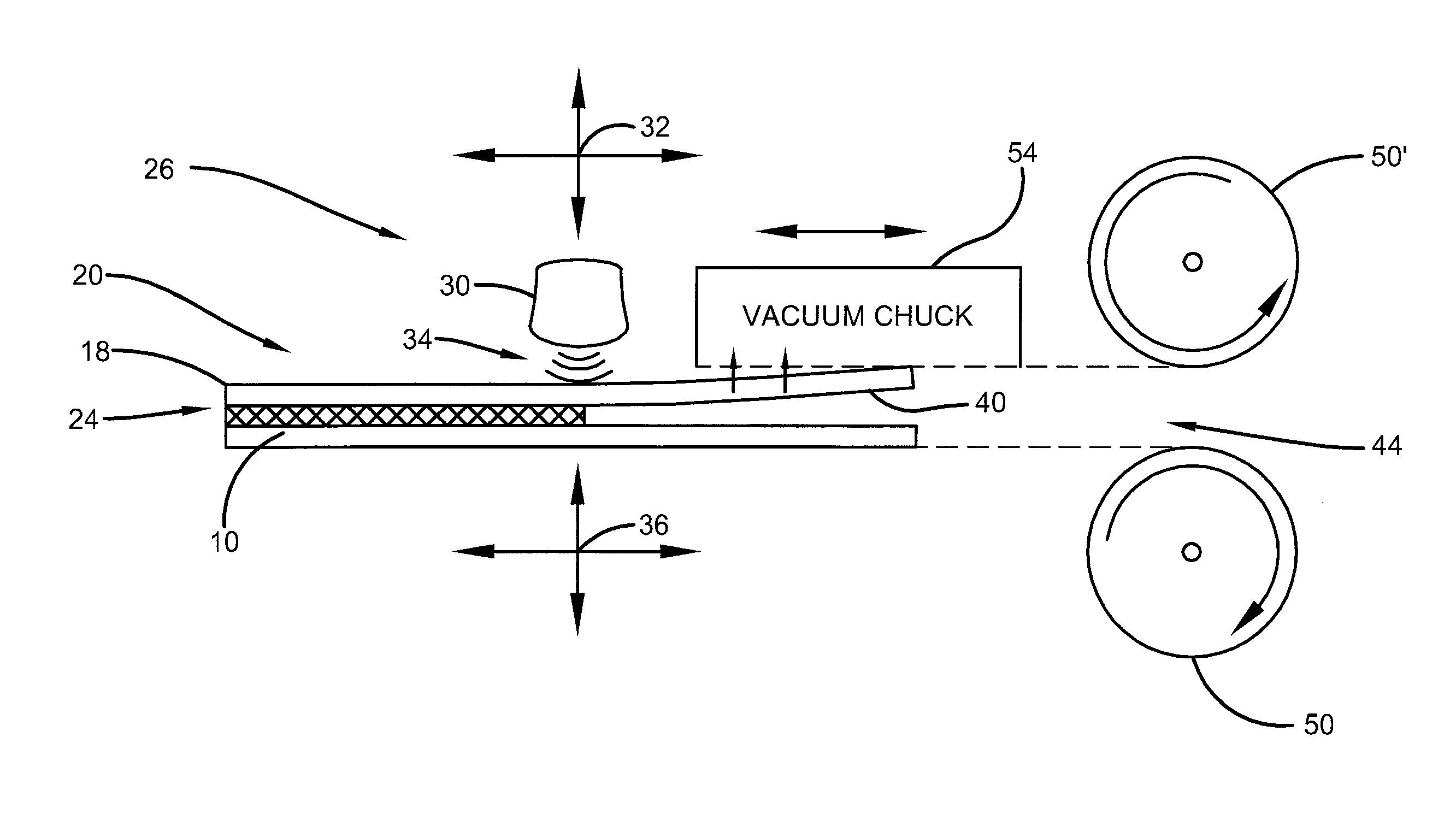 Method of separating an atomically thin material from a substrate