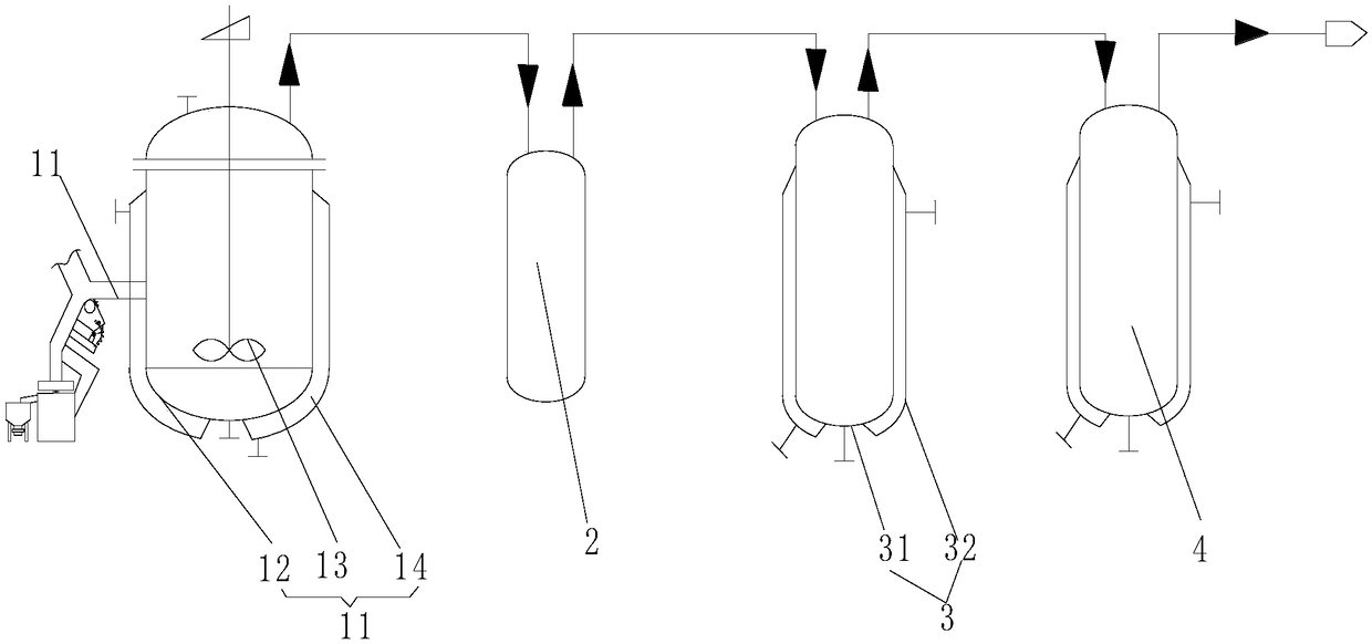 High-purity hydrogen selenide production equipment and high-purity hydrogen selenide production process based thereon