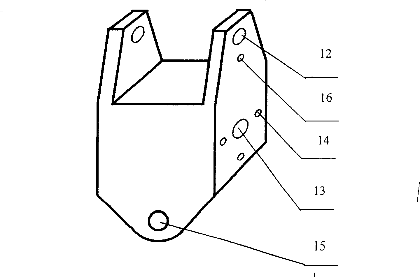 Driving mechanism for wings of minitype ornithopter