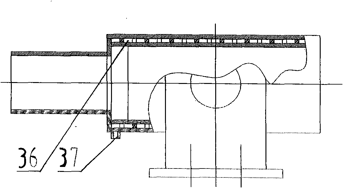 Steel slag wind-crushing system