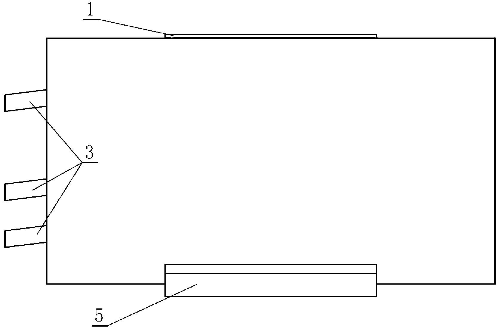 Multi-level thinning screen separation device for caboes