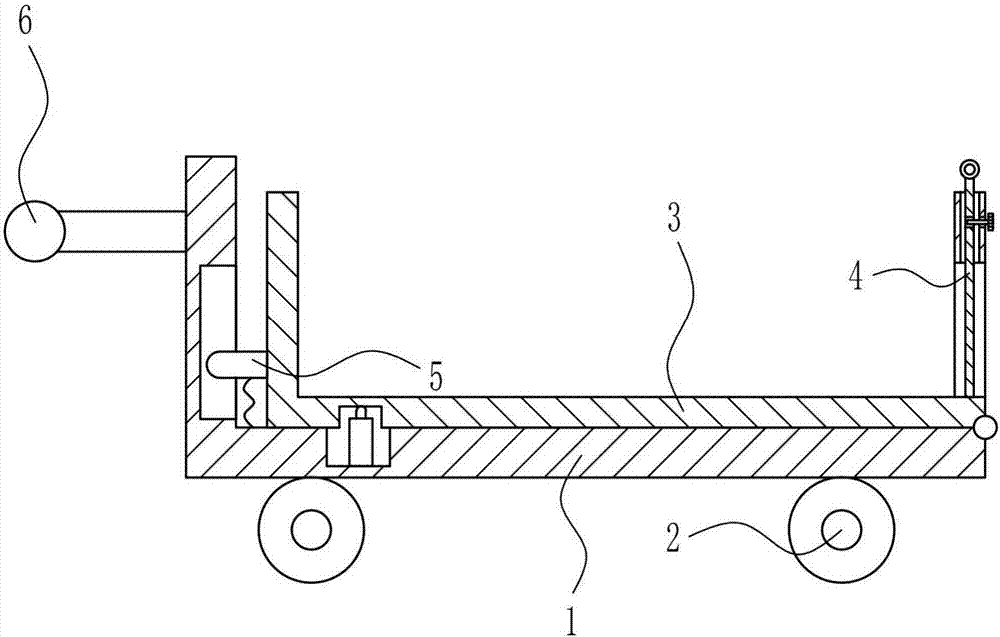 Transporting equipment of stones for repairing road