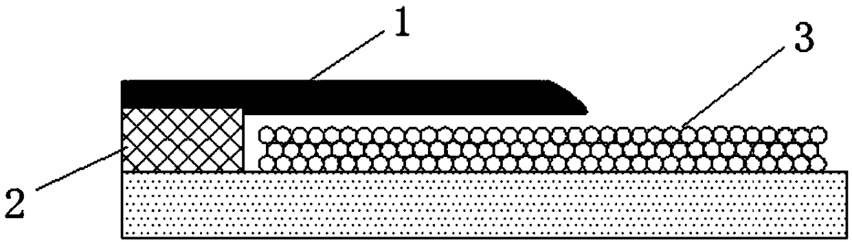 Inclined throwing optical fiber refractive index sensor and its preparation method