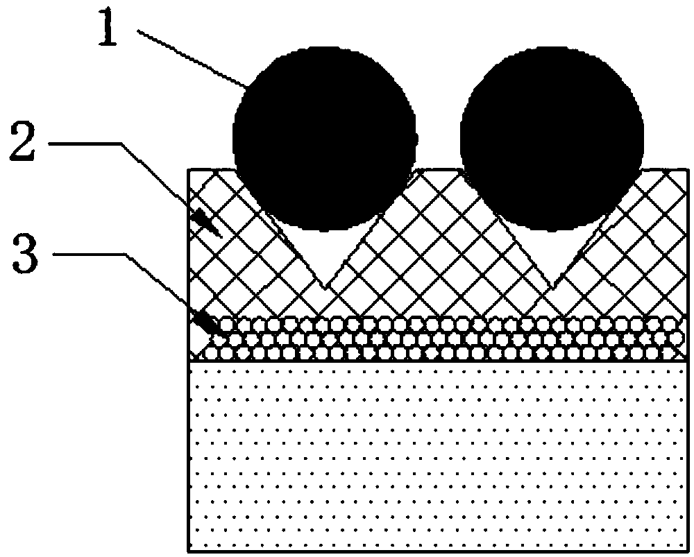 Inclined throwing optical fiber refractive index sensor and its preparation method