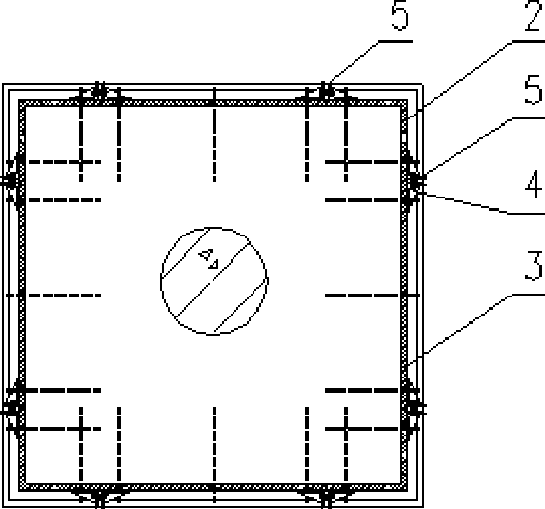 Enveloping prestressing force fastening type steel tube concrete column and reinforcement method