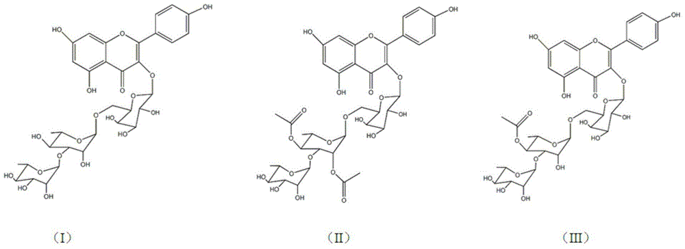 Actinidia valvata leaf general flavones extractive as well as preparation method and application thereof