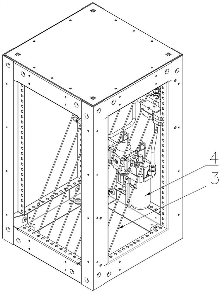 Cutting negative pressure detection method based on ideal gas state equation