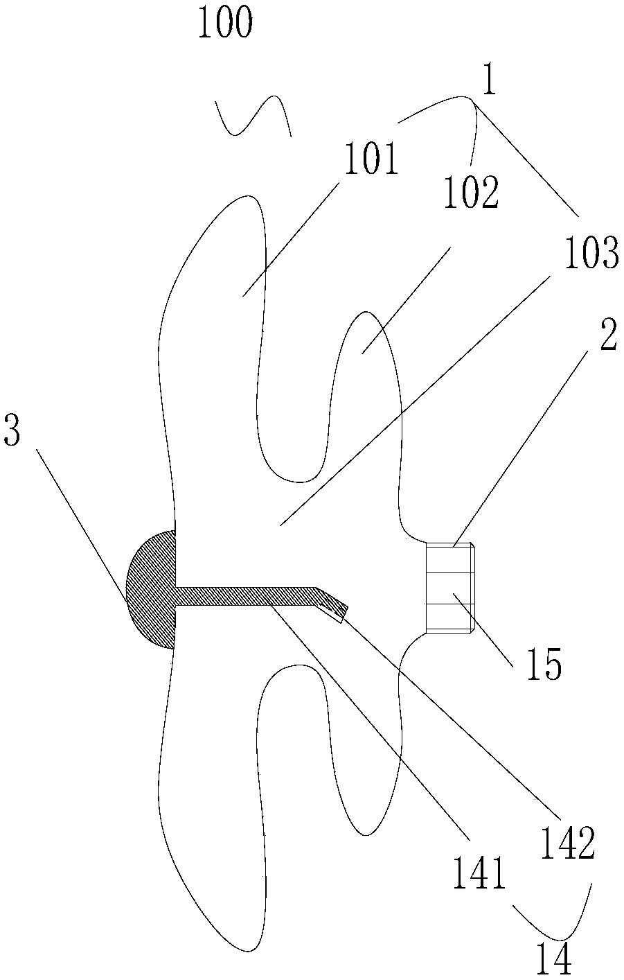 Packer and sealing device