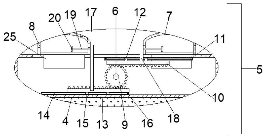 Single-board skiing land trainer