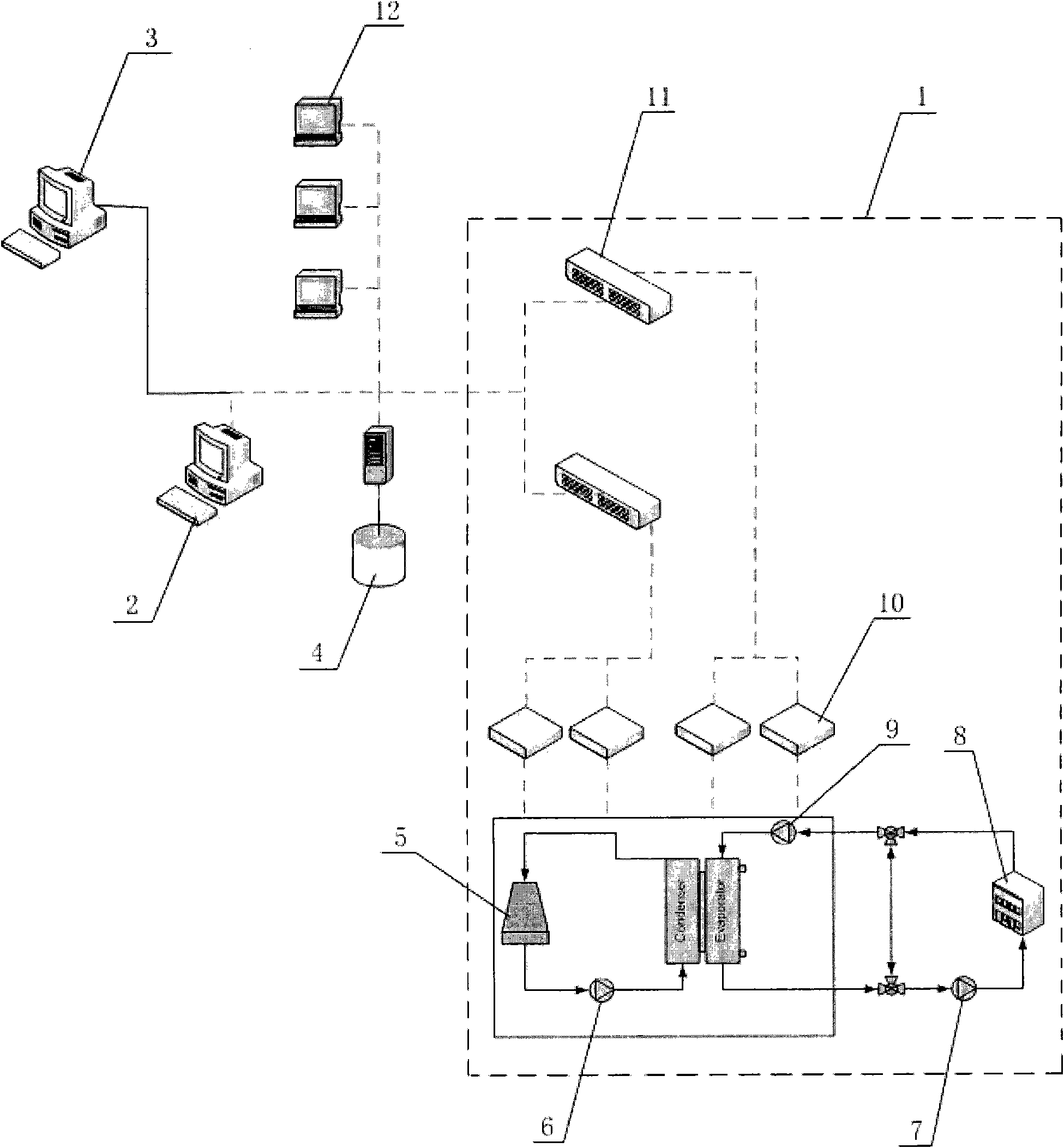 Energy-saving optimized control method of water source heat pump