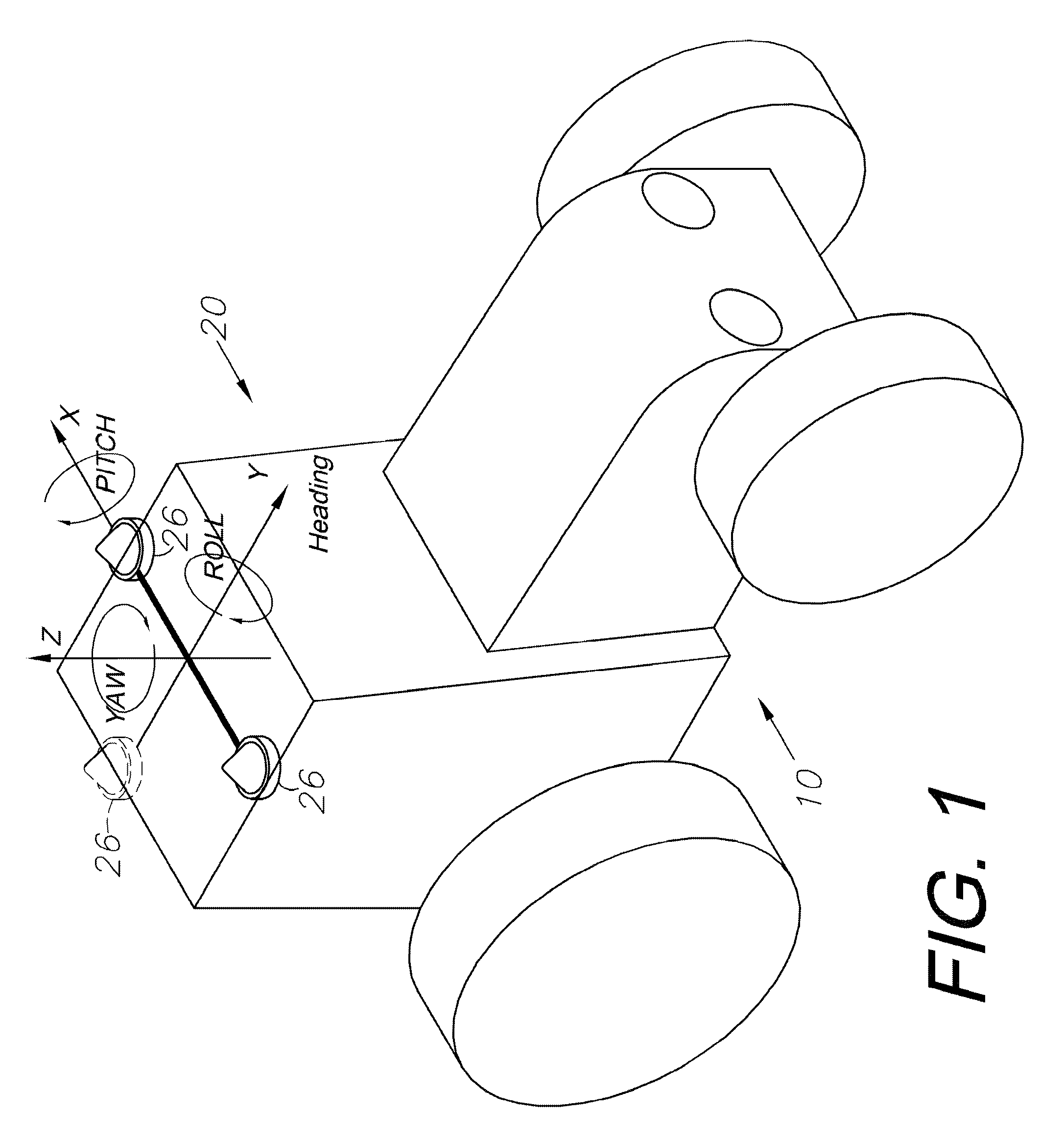 GNSS based control for dispensing material from vehicle